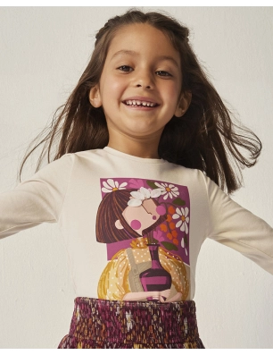 Camiseta M/L Serigrafia De Mayoral