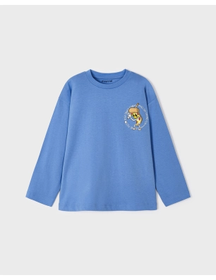 Camiseta M/L 'Snack Team' De Mayoral