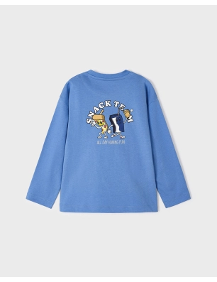 Camiseta M/L 'Snack Team' De Mayoral