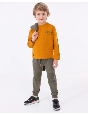 Camiseta M/L Print Mangas De Mayoral