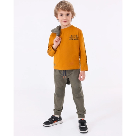 Camiseta M/L Print Mangas De Mayoral