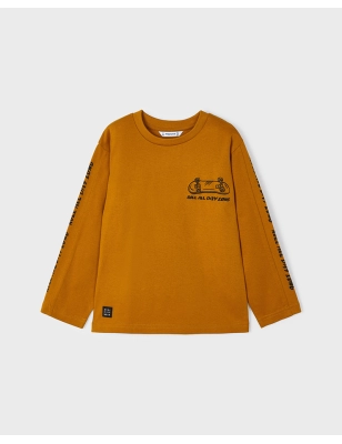 Camiseta M/L Print Mangas De Mayoral