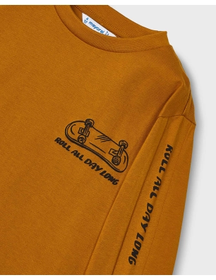 Camiseta M/L Print Mangas De Mayoral