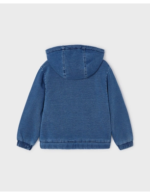 Cazadora Felpa Denim De Mayoral