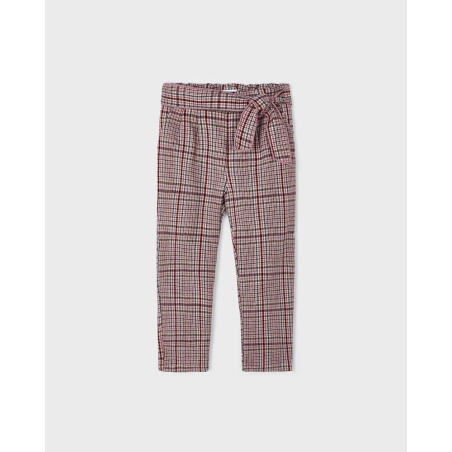 Pantalon Largo Cuadros De Mayoral
