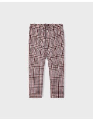 Pantalon Largo Cuadros De Mayoral