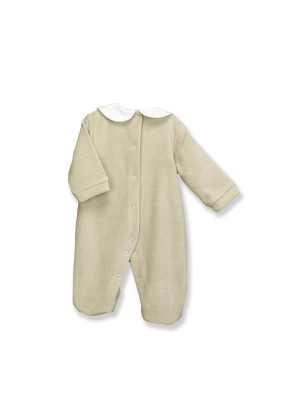 Pelele Abertura Trasera Canesu Cuello Bebe De Babidu
