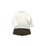 Conjunto Corto y Camisa Cuello Pico Brave De Babidu