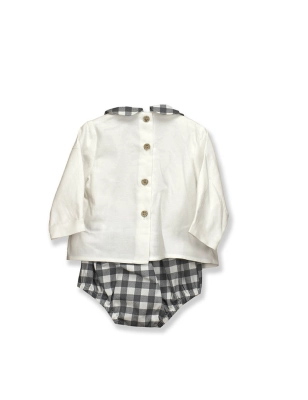 Conjunto Ranita y Camisa Cuello Bebe Cool De Babidu
