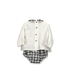 Conjunto Ranita y Camisa Cuello Bebe Cool De Babidu