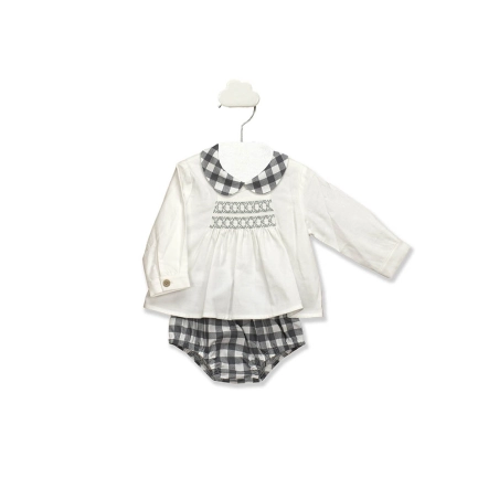 Conjunto Ranita y Camisa Cuello Bebe Cool De Babidu