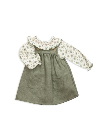 Pichi con Camisa Con Volante Brave De Babidu