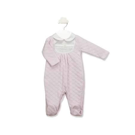 Pelele Entero Cuello Bebé Smooth De Babidu