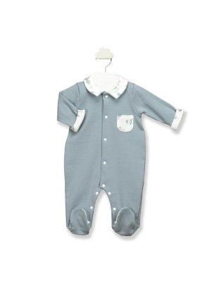 Pelele Entero Cuello Pico Lovely De Babidu