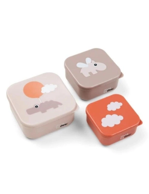 Caja de Snacks Happy Clouds de Done by Deer Rosa