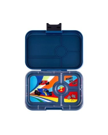 Fiambrera Tapas de Yumbox Montecarlo Blue Race Cars