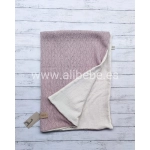 Manta XL Rita de Giraffa Bianca e Blu Nude