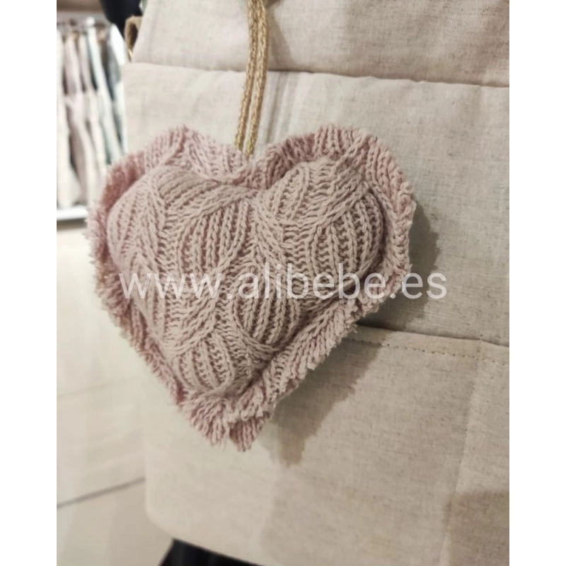 Colgante Corazón Rita de Giraffa Bianca e Blu