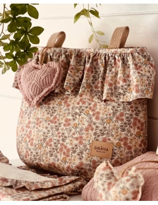 Colgante Corazón Rita de Giraffa Bianca e Blu