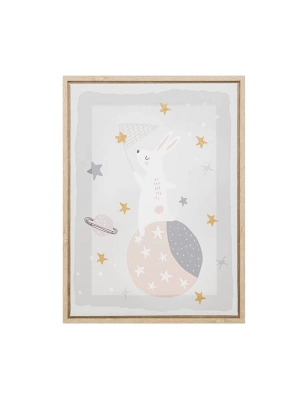 Cuadro infantil Conejo Luna de Atmosphera