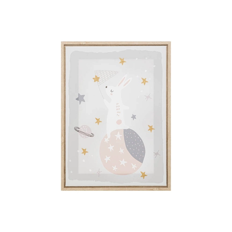 Cuadro infantil Conejo Luna de Atmosphera
