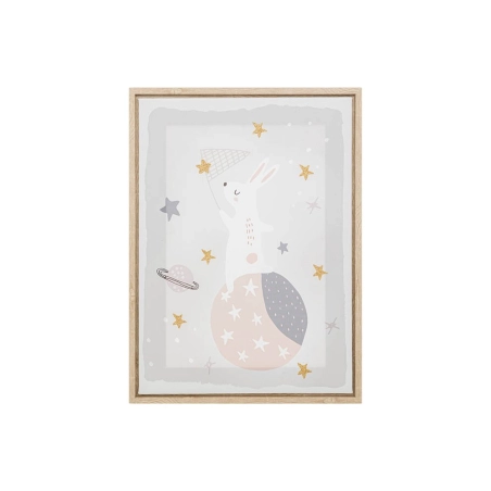 Cuadro infantil Conejo Luna de Atmosphera