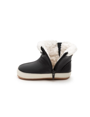 Botita Dobby de Tip Toey Joey Black/Tapioca