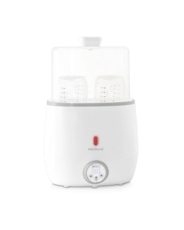 Calientabiberones y esterilizador Warmy Twin de Miniland