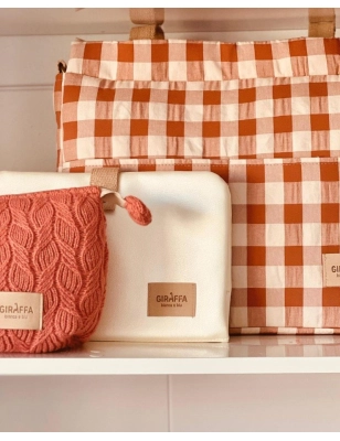 Bolsa Panera Walk Etna Giraffa Bianca e Blu