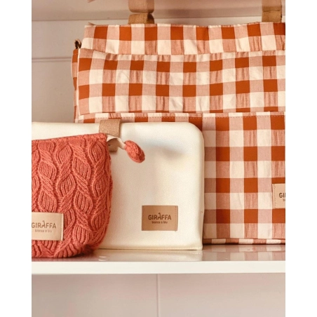 Bolsa Panera Walk Etna Giraffa Bianca e Blu