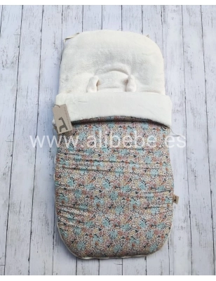 Saco Silla Buga Melissa Interior Pelo Giraffa Bianca e Blu