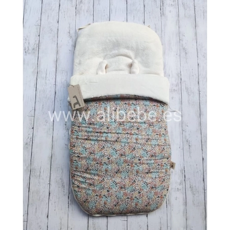 Saco Silla Buga Melissa Interior Pelo Giraffa Bianca e Blu