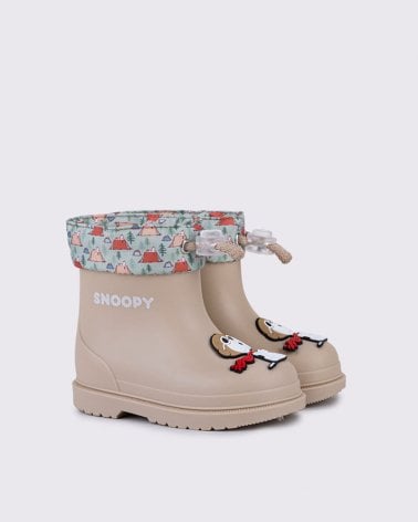 Botas de Agua Igor Bimbi Snoopy Beige