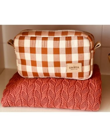 Neceser Etna Giraffa Bianca e Blu