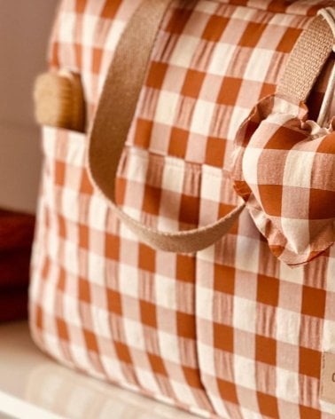 Bolsa Canastilla Etna de Giraffa Bianca e Blu