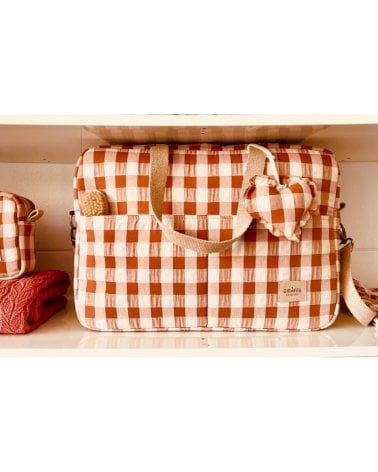 Bolsa Canastilla Etna de Giraffa Bianca e Blu