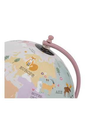 Globo terráqueo infantil de Atmosphera Rosa
