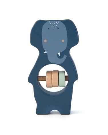 Sonajero de madera Mrs. Elephant de Trixie