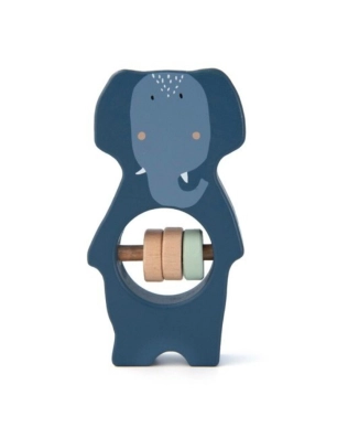 Sonajero de madera Mrs. Elephant de Trixie