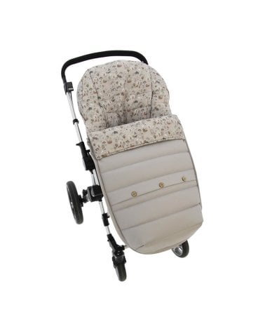 Saco para silla de paseo Tallin de Rosy Fuentes Gris