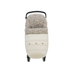 Saco para silla de paseo Tallin de Rosy Fuentes Blanco / Gris