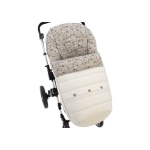 Saco para silla de paseo Tallin de Rosy Fuentes Blanco / Gris
