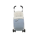 Saco para silla estrecho Irati de Rosy Fuentes Azul Empolvado