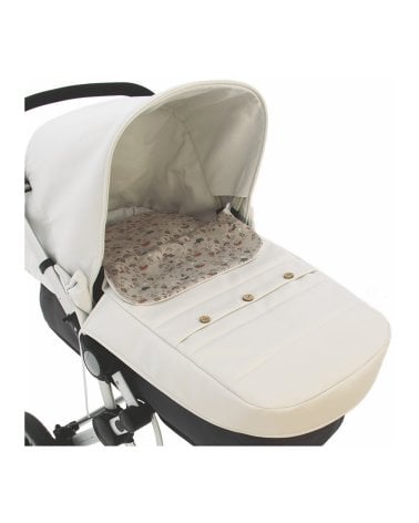 Saco para coche 3 usos Tallin de Rosy Fuentes Blanco / Gris