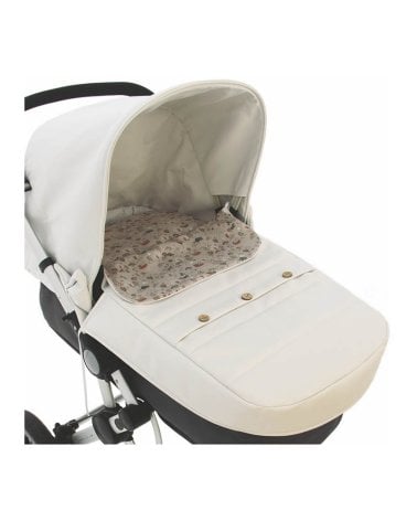 Saco para coche 3 usos Tallin de Rosy Fuentes Blanco / Gris