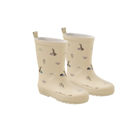 Botas de Agua Infantiles Fresk Conejo Arena