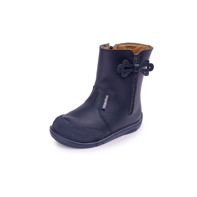 Botitas de piel altas Xuli de Titanitos