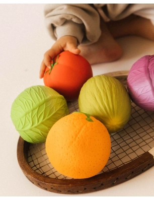 Pelota Sensorial Naranja de Oli and Carol