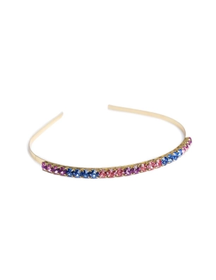 Diadema de brillos multicolor de Great Pretenders