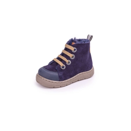 Zapatos con Cordones Leva de Titanitos Navy